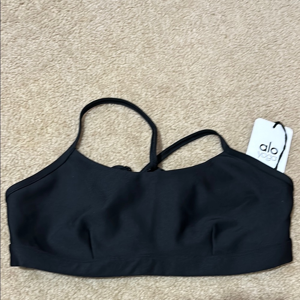 Alo Yoga Black Sports Bra